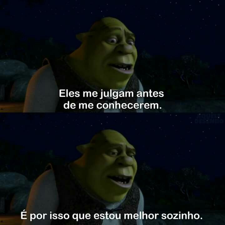 Depois do Shrek verde, agora temos o - Memes do Guillobel